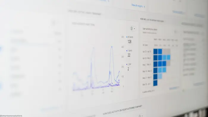 Parking analytics dashboard showing occupancy trends, peak demand periods, lot utilisation and vehicle flow data